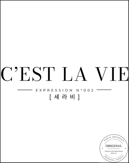 Expression 002 - C'EST LA VIE [세라비]